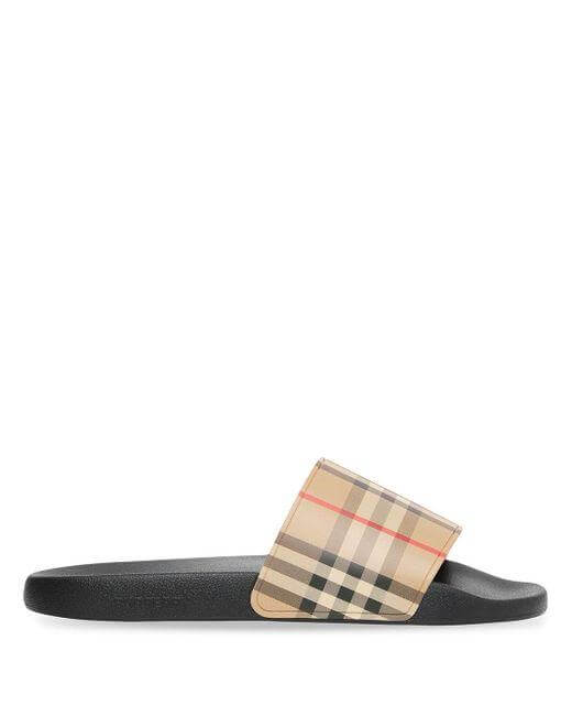 BURBERRY – PANTOUFLES