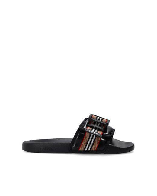 BURBERRY – PANTOUFLES