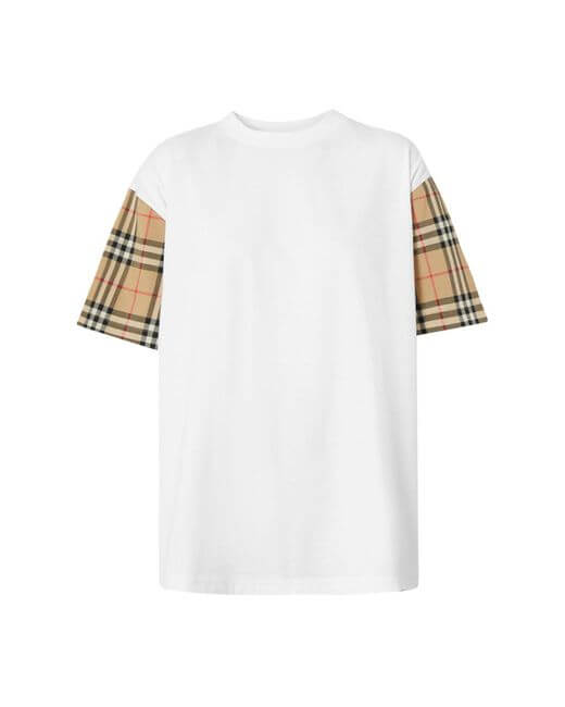 BURBERRY – WOMEN’S WHITE T SHIRT