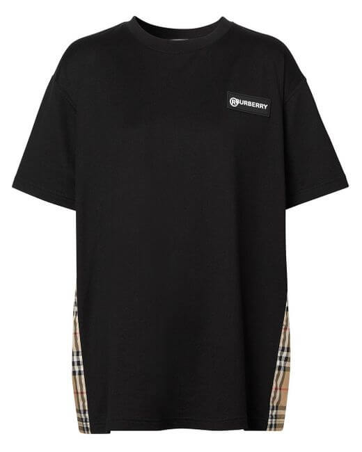 BURBERRY – WOMEN’S BLACK T SHIRT
