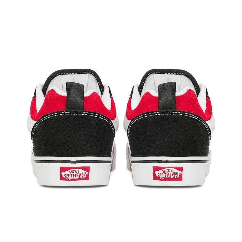 VANS KNU SKOOL LOW-TOP 'BLACK RED'