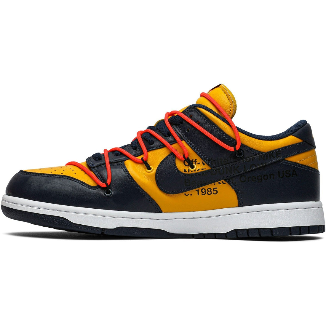 OFF-WHITE X NIKE DUNK LOW ‘UNIVERSITY GOLD’