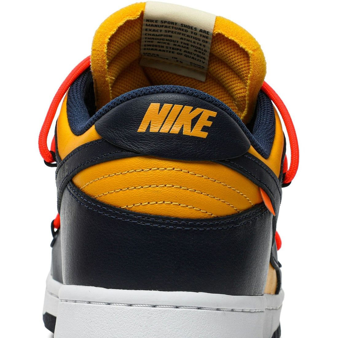 OFF-WHITE X NIKE DUNK LOW ‘UNIVERSITY GOLD’
